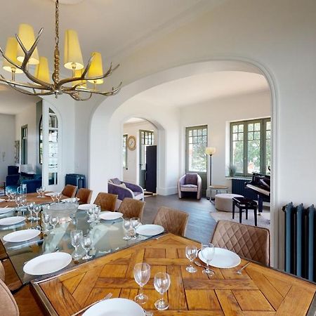 Les Roches Grises, Luxueuse Villa Face Mer, 4Etoiles, Spa Et Jardin Panoramique, Societe La Clef Decamp Granville Bagian luar foto