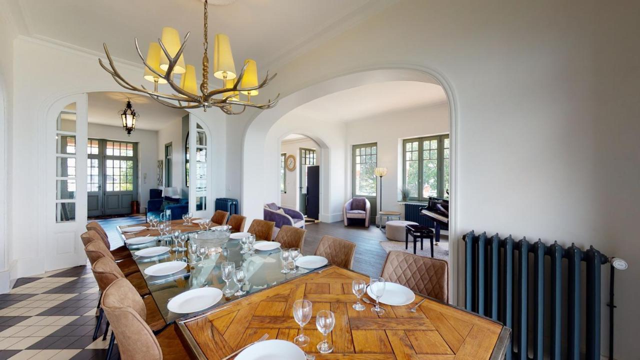 Les Roches Grises, Luxueuse Villa Face Mer, 4Etoiles, Spa Et Jardin Panoramique, Societe La Clef Decamp Granville Bagian luar foto