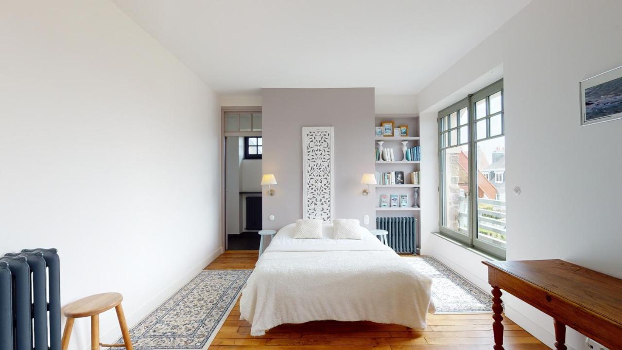Les Roches Grises, Luxueuse Villa Face Mer, 4Etoiles, Spa Et Jardin Panoramique, Societe La Clef Decamp Granville Bagian luar foto