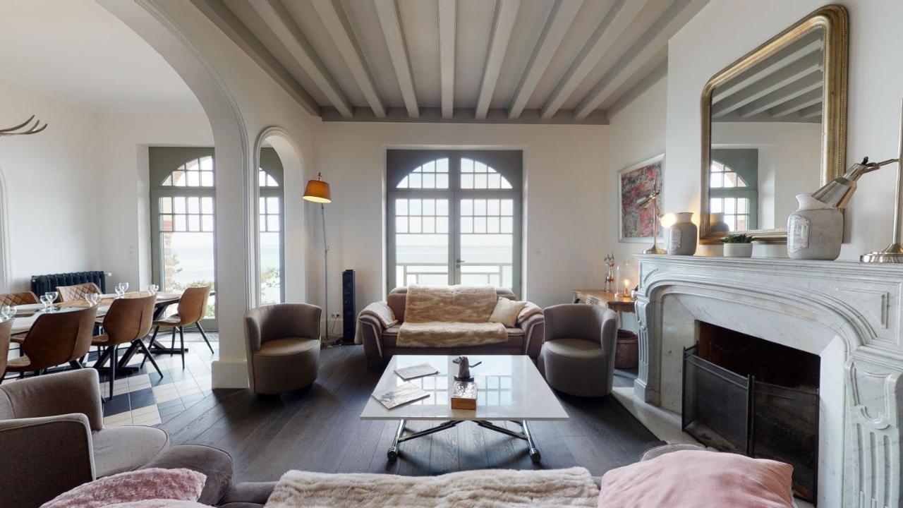 Les Roches Grises, Luxueuse Villa Face Mer, 4Etoiles, Spa Et Jardin Panoramique, Societe La Clef Decamp Granville Bagian luar foto