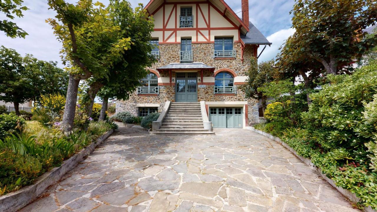 Les Roches Grises, Luxueuse Villa Face Mer, 4Etoiles, Spa Et Jardin Panoramique, Societe La Clef Decamp Granville Bagian luar foto