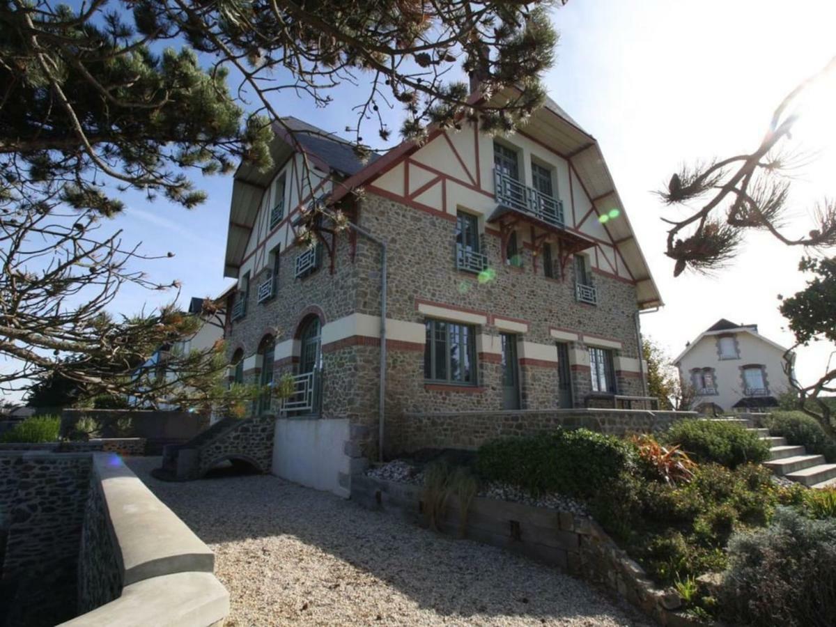 Les Roches Grises, Luxueuse Villa Face Mer, 4Etoiles, Spa Et Jardin Panoramique, Societe La Clef Decamp Granville Bagian luar foto